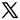 X (formerly known as Twitter) Icon